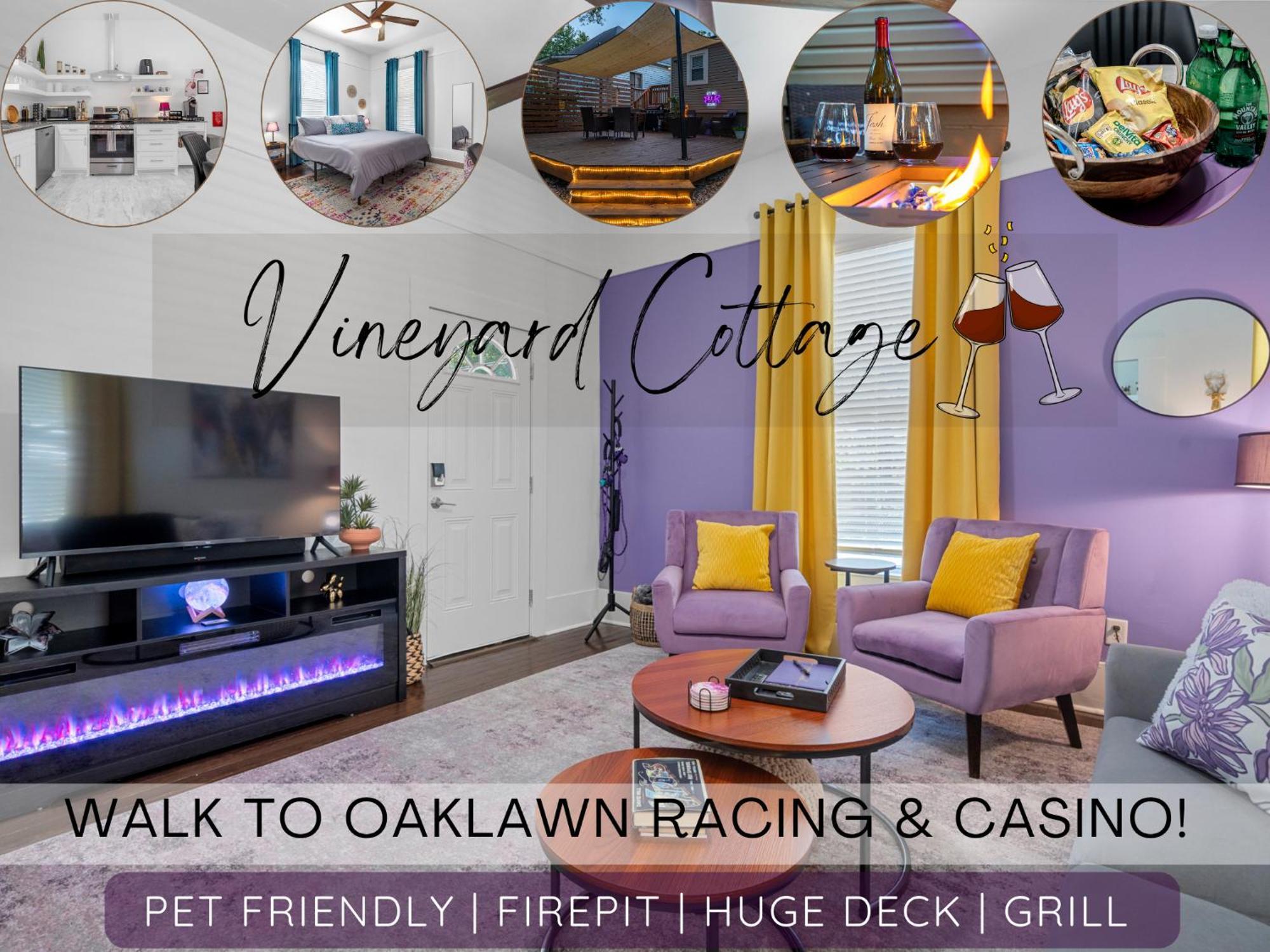 Vineyard Cottage-Pet Friendly & Walk To Oaklawn! Hot Springs Exterior photo